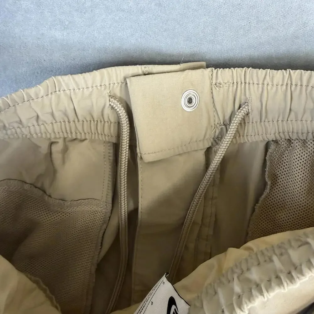 Nike Sportswear Commuter Pants Mens Small Tan Tech Woven Performance DM6621-247